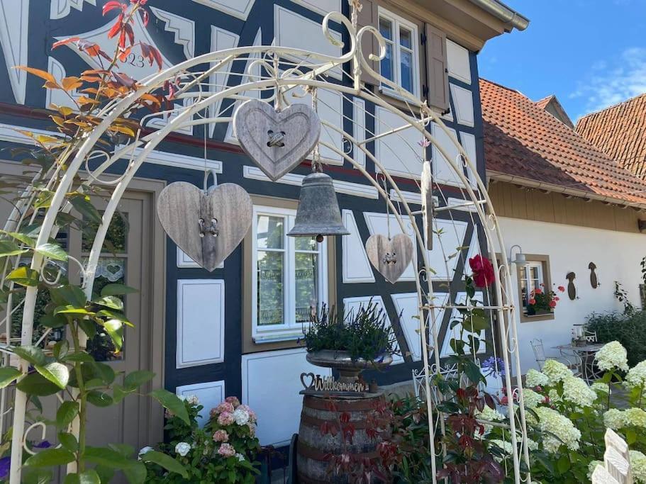 Altes Grabenhoefchen - 5 Sterne Ferienhaus Sondheim Bagian luar foto
