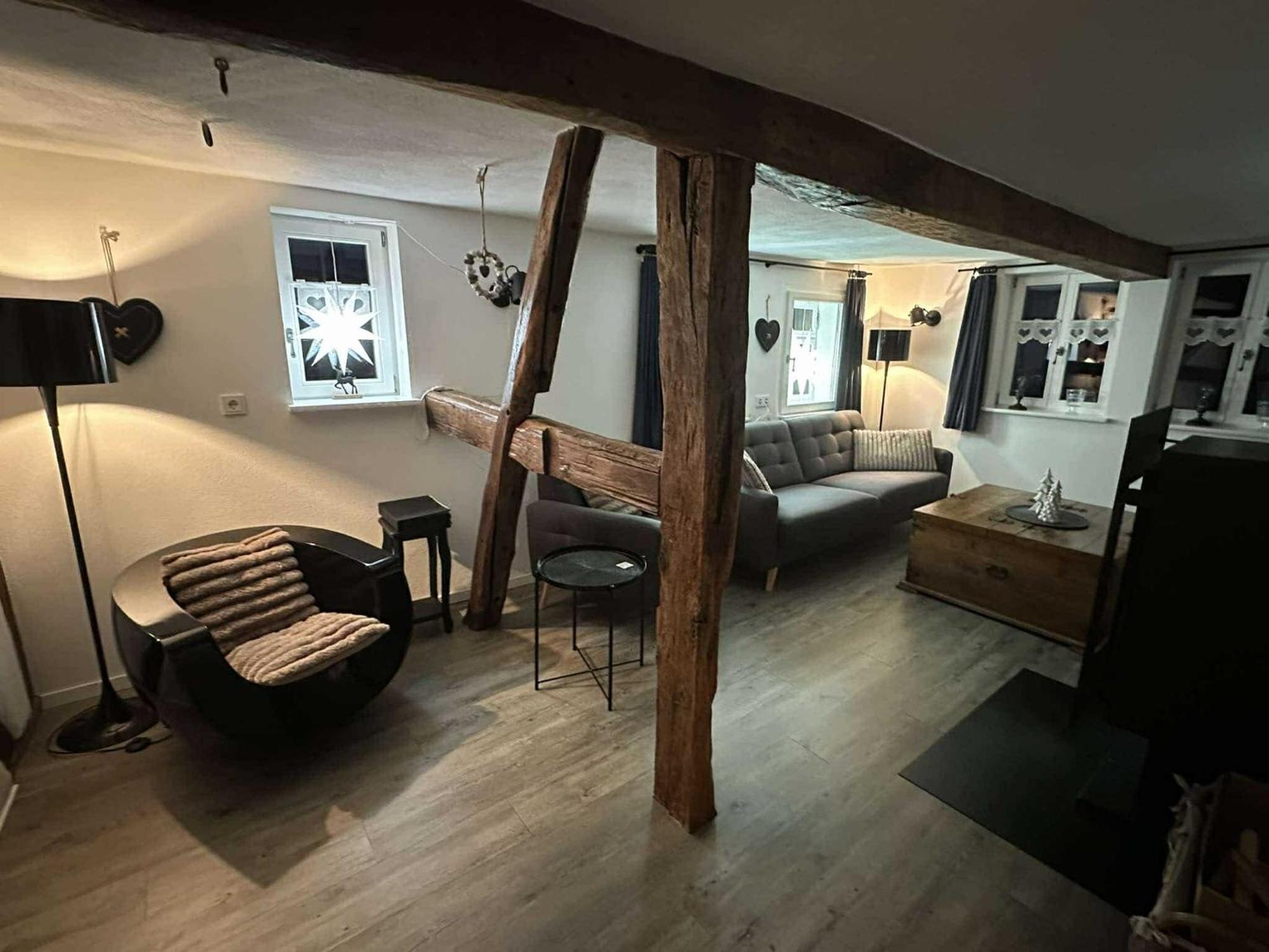 Altes Grabenhoefchen - 5 Sterne Ferienhaus Sondheim Bagian luar foto